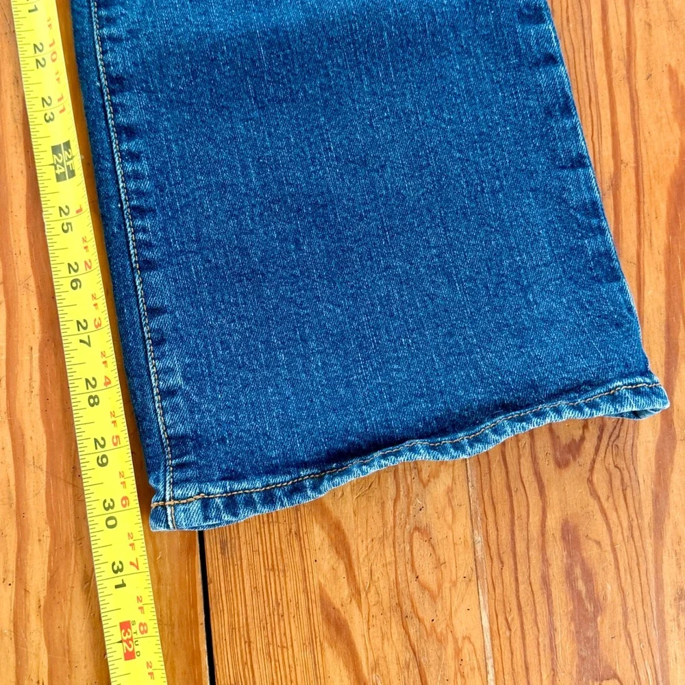 Lucky Brand Soho Mid Rise Flare Jeans‎ Medium Wash Blue Denim 4/27 F29AA20